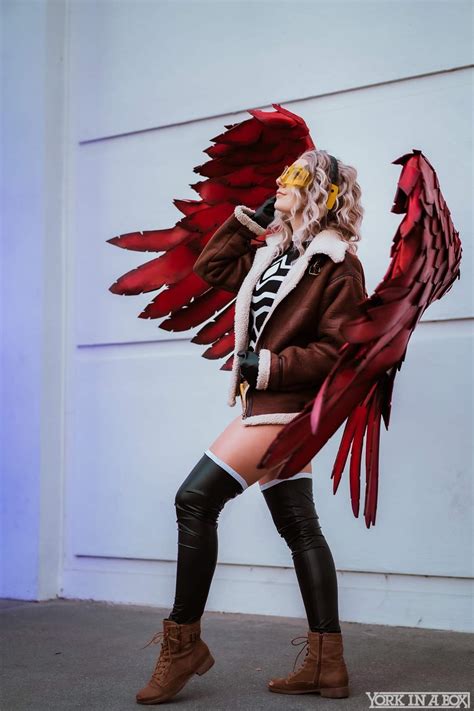 [Self] Genderbend Hawks from MHA shot by York In a Box : r/cosplay