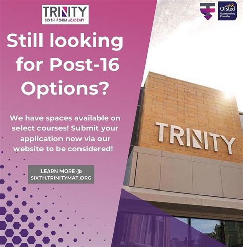 Trinity Sixth Form Academy on Twitter: "⚠️ Calling all Yr11 students! Are you still looking for ...