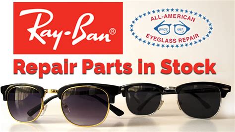 We Carry Ray-Ban Replacement Parts in Stock | All American Eyeglass Repair