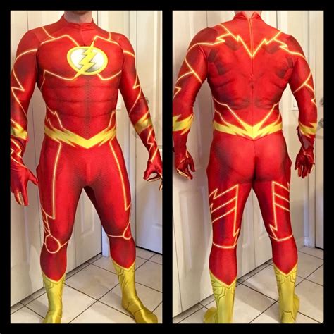 Aliexpress.com : Buy new 52 flash Costume Cosplay 3D Printing Lycra ...