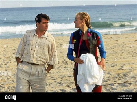 CHARLIE SHEEN, DARYL HANNAH, WALL STREET, 1987 Stock Photo - Alamy