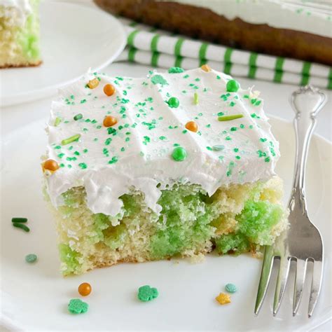 Lime Jello Poke Cake Recipe - Meatloaf and Melodrama