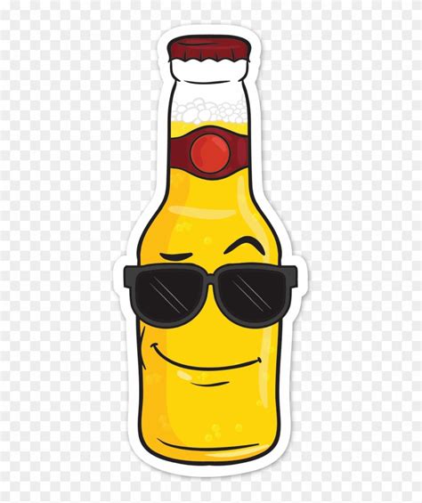 Beer Bottle Emoji - Free Transparent PNG Clipart Images Download