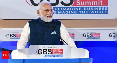 How India is being reimagined: Key takeaways from PM Modi's speech at ET Summit - Times of India