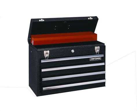 Craftsman Black 4-Drawer Metal Chest: Store Tools With Sears