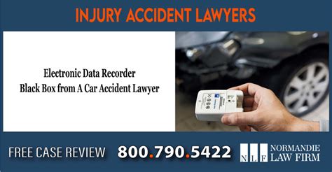 Electronic Data Recorder – Black Box from A Car Accident Lawyer