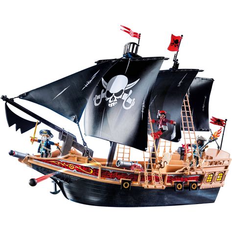 PLAYMOBIL Pirate Raiders' Ship - Walmart.com