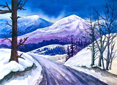 "Rocky Mountain Winter Sunset" - Jamie Wilke Fine Art