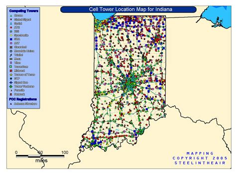 Cell Tower Location Maps for each State – Cell Tower