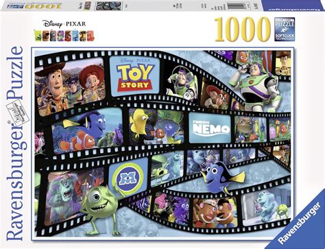 Contemporary Puzzles Jigsaw 1000 piece Disney Pixar Movie Magic Cartoon Characters Jigsaw ...