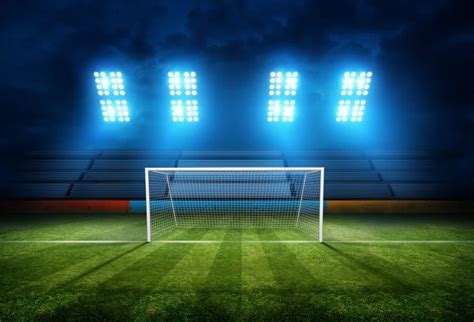 Laeacco Bright English Football Soccer Field View Photography Backdrops Vinyl Backdrop Custom ...