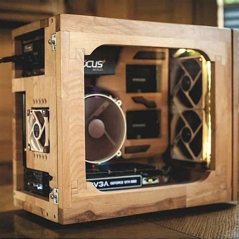 Wood Division Adventure 😂⁣... | Wood computer case, Diy computer case, Custom computer case