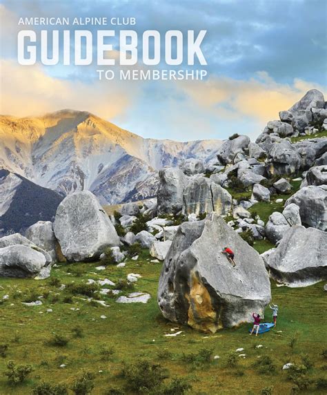 2016 Guidebook to Membership by American Alpine Club - Issuu