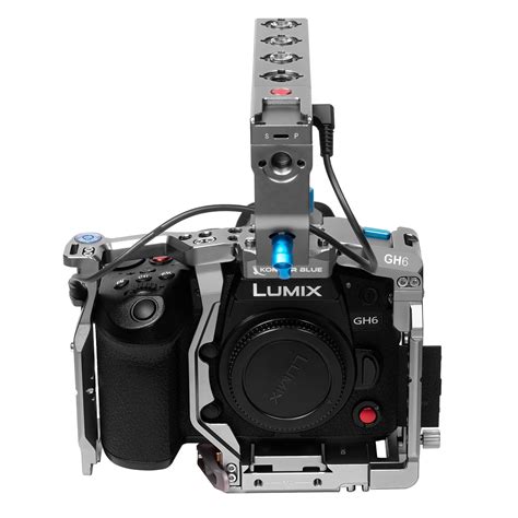 Panasonic LUMIX GH6 Cage w/Optional Top Handle – Kondor Blue