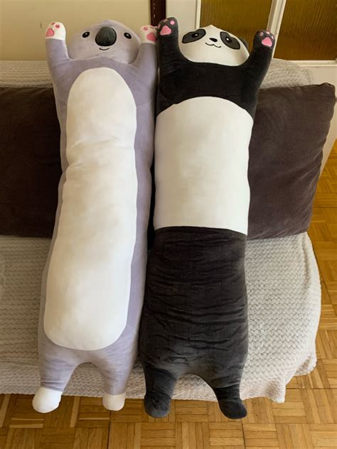 Panda Long Pillow Plush - Kyootii