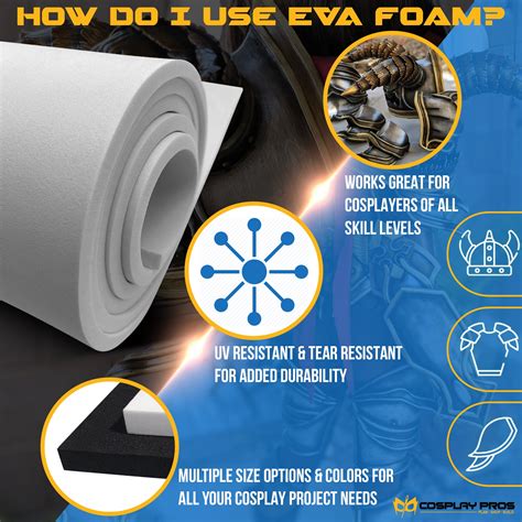 High Density EVA Foam Sheets – CosplayPros