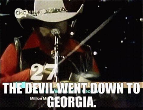 The Charlie Daniels Band Devil Went Down To Georgia GIF - The Charlie ...