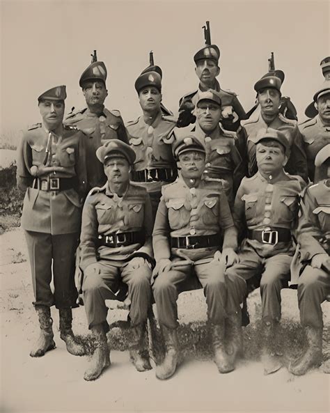 Vintage Mexican Military Photograph · Creative Fabrica