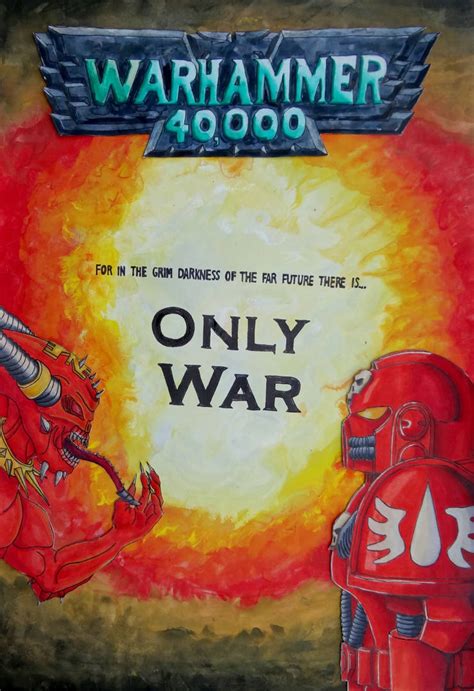 Warhammer 40k Movie Poster by DarthynFrostglance on DeviantArt