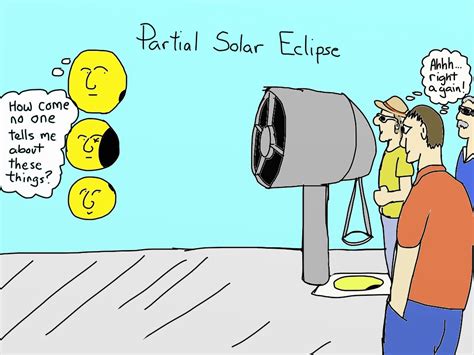 Solar Eclipse Weather Cartoons