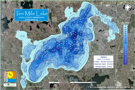 Mn Lake Depth Maps - Draw A Topographic Map