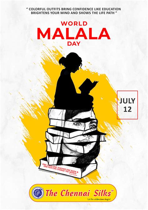 malala day poster :: Behance