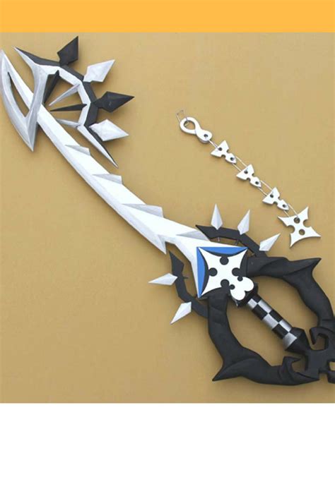 Kingdom Hearts Roxas Two Become One Keyblade Cosplay Prop