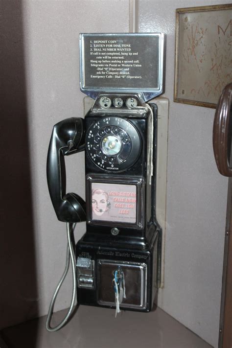 1950s-1960s Vintage Telephone Booth with Phone Book Stand For Sale at ...