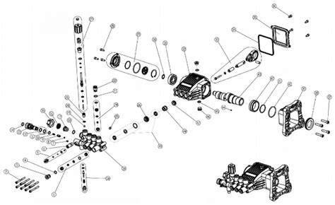 SIMPSON® ALH4033 Pressure Washer Parts, Accessories, Breakdown and Owner's Manual