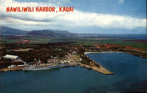 Nawiliwili Harbor Kauai, HI Postcard