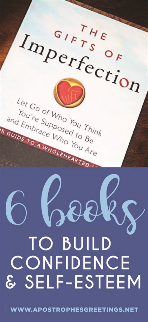 6 Books to Boost Your Confidence and Build Self-Esteem | Self esteem books, Confidence books ...