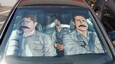 Sunshade in a car : r/DunderMifflin