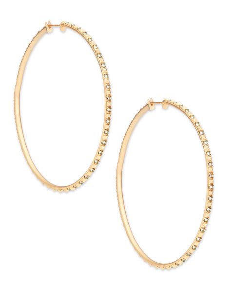 Annemarie Hoop Earrings in Gold | Kendra Scott Jewelry