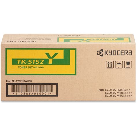 Kyocera, KYOTK5152Y, TK-5152 Toner Cartridge, 1 Each - Walmart.com