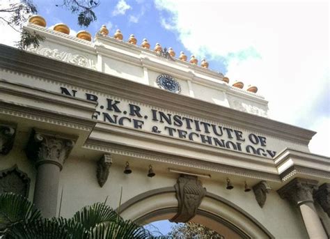 NBKR Institute of Science and Technology: Courses, Facilities