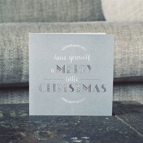 merry christmas festive cards by lil3birdy | notonthehighstreet.com