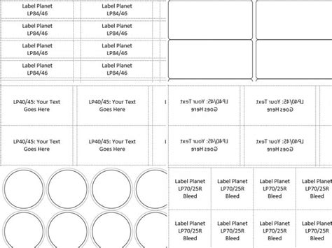 Template Tuesday Guide To Label Planet’s Label Templates