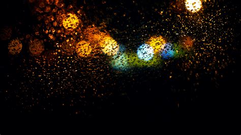 3840x2160 Blur Bokeh Effect Rain 5k 4k HD 4k Wallpapers, Images ...