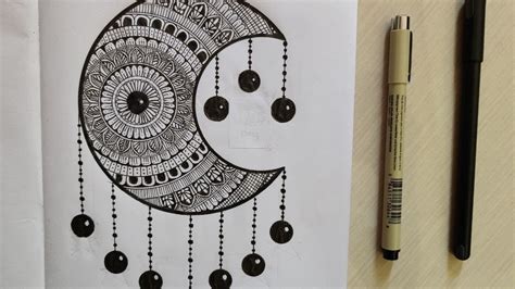 How to Draw Mandala Design For Beginners / Easy Mandala Art Drawing ...