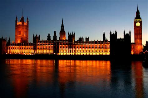 Houses of Parliament, English Parliament Building with Gothic Style ...