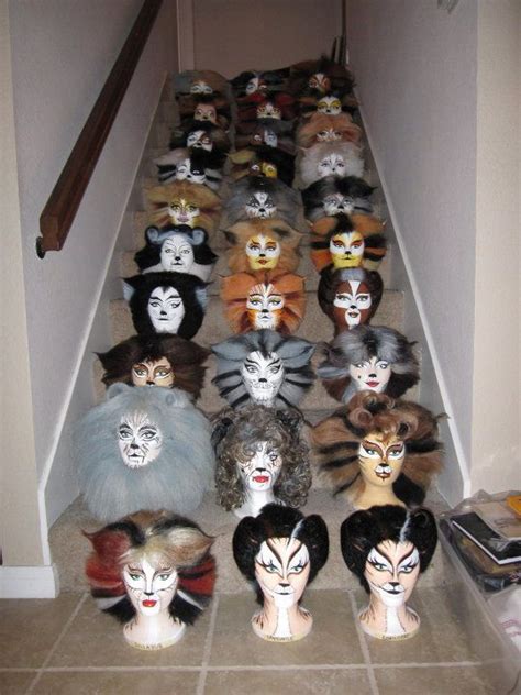 My Rental Wig Set for CATS the musical Cats The Musical Costume, Alice Costume, Cats Musical ...