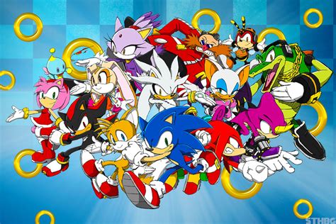 Sonic Characters Wallpapers - Wallpaper Cave