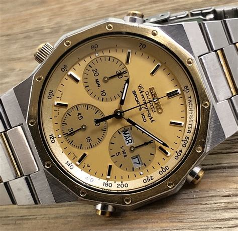 1983 Seiko 7A38-702H Quartz Chronograph Sports 100 “Royal Oak”