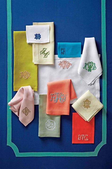 A Guide to Monogrammed Napkins