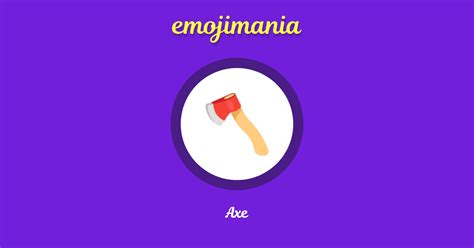 🪓 Axe emoji Copy & Paste - Emojimania