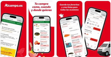 Alcampo lanza una app con IA para que puedas hacer la compra desde el ...