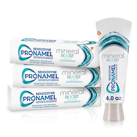 Amazon.com : Sensodyne Pronamel Mineral Boost Enamel Toothpaste for ...