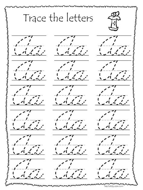 26 Printable Cursive Trace the Alphabet Worksheets. 1st-4th - Etsy España