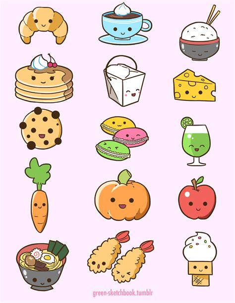 Dessert Food Drawing Easy - antonettabeatty