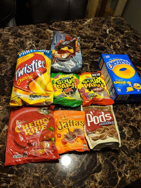 Thanks to u/Jaymian112 for the Australian snacks! They're as good as I remembered! : r/snackexchange